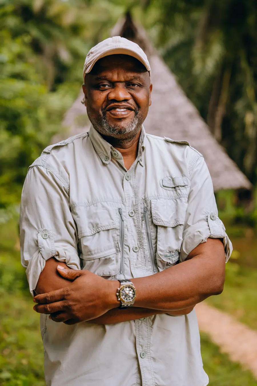 Kenneth Muloki, camp manager at Magoroto Forest Estate